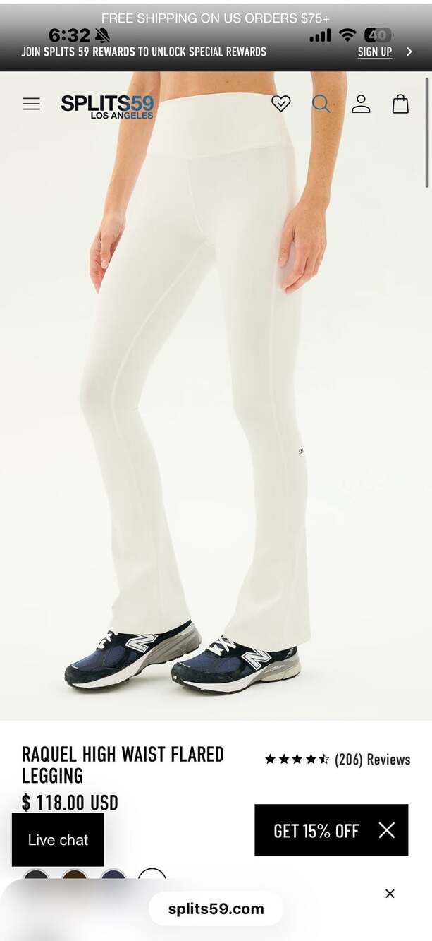 Splits59 Raquel High Waist Flared Legging